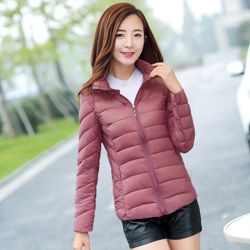 Short Cotton-padded Coat For Middle-aged Women Stylish Cotton Jacket