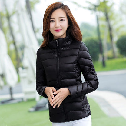 Short Cotton-padded Coat For Middle-aged Women Stylish Cotton Jacket