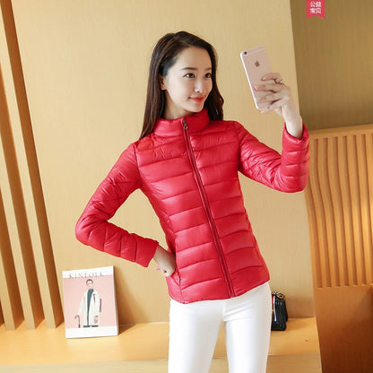 Short Cotton-padded Coat For Middle-aged Women Stylish Cotton Jacket