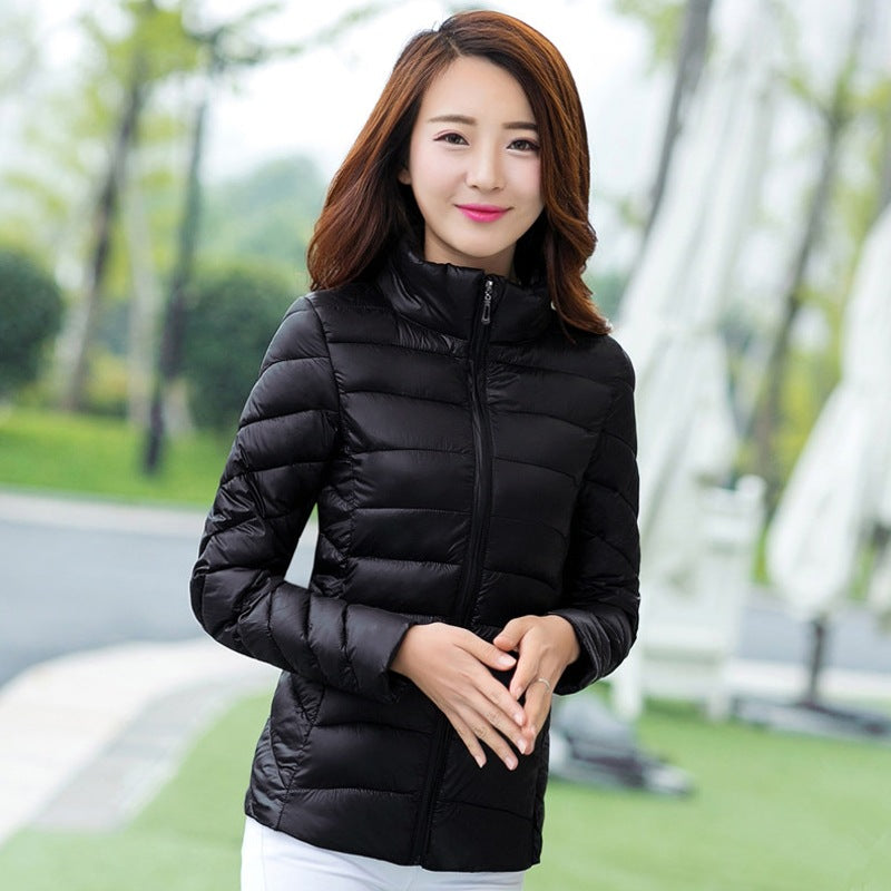 Short Cotton-padded Coat For Middle-aged Women Stylish Cotton Jacket