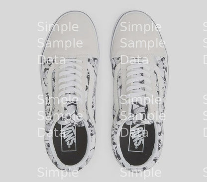 VANS | OLD SKOOL (BUTTERFLY) TRUE WHITE | BLACK